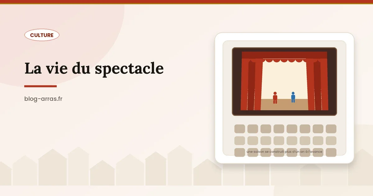Scène à l’italienne, rideau et fauteuils d’un théâtre de ville